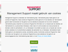 Tablet Screenshot of managementsupport.nl